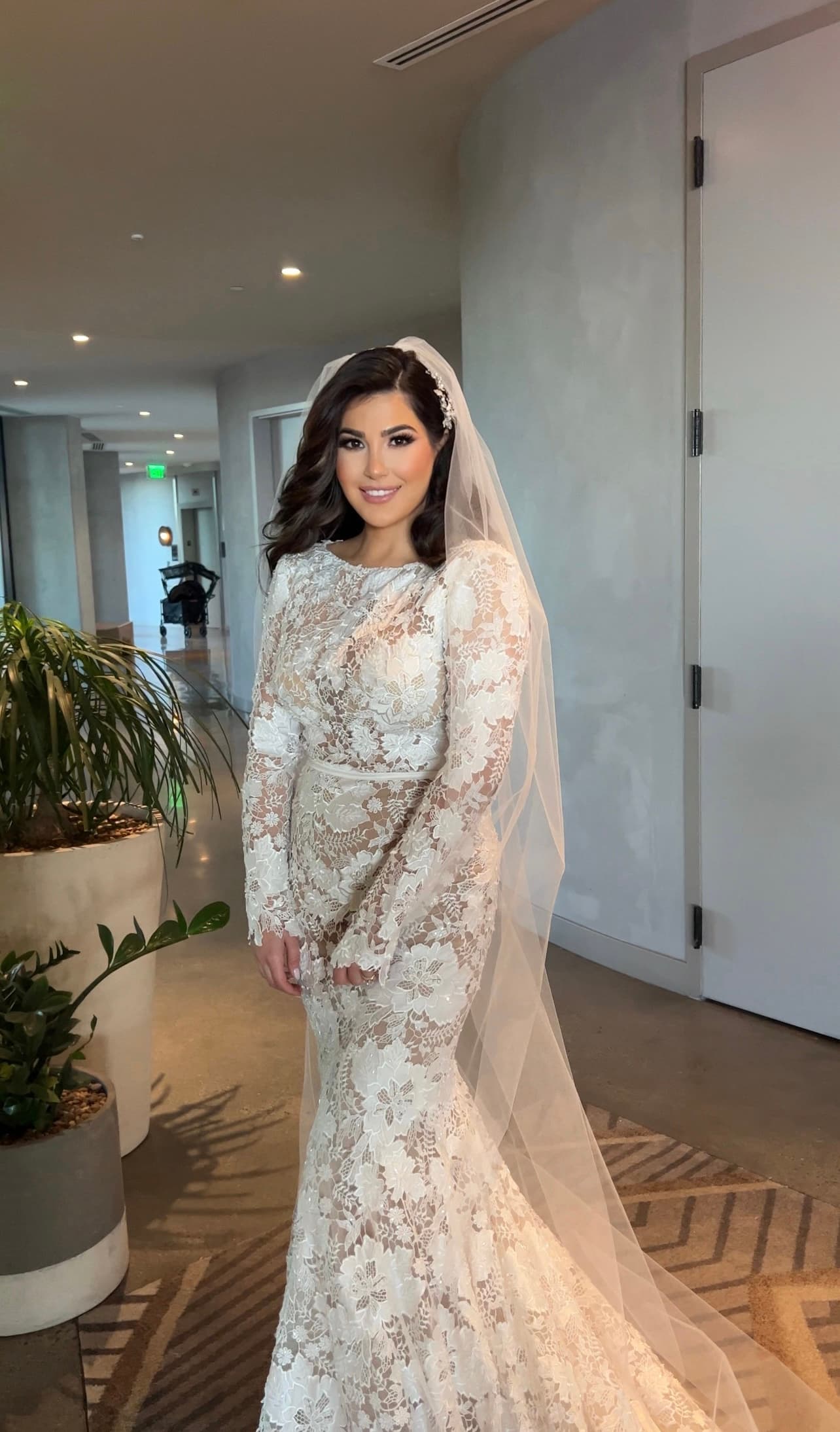 Natural bridal makeup — dewy skin (IMG_1866)