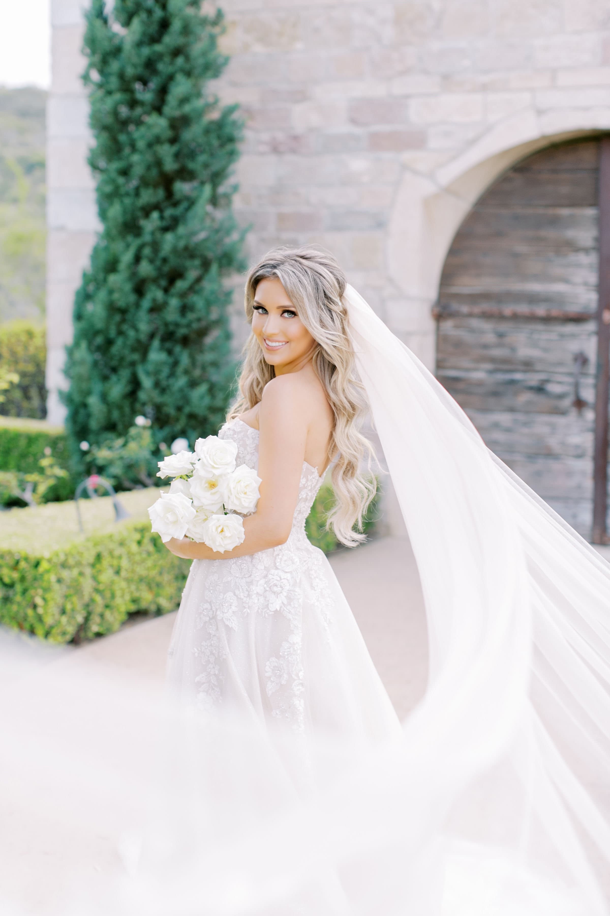 Romantic bridal makeup — full lashes (IMG_3163)